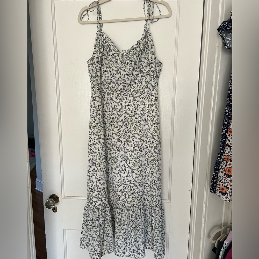 Aqua Midi Dress